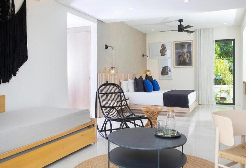 מיטת קינג בסוויטה, Nantipa   A Tico Beach Experience