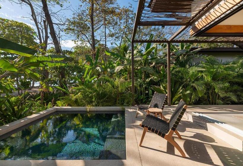 בקתה סטנדרטית עם נוף לים, Nantipa   A Tico Beach Experience