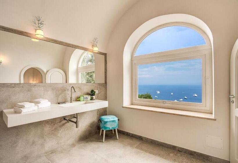 חדר סטנדרט נוף לים, Villa Olga Luxury Capri