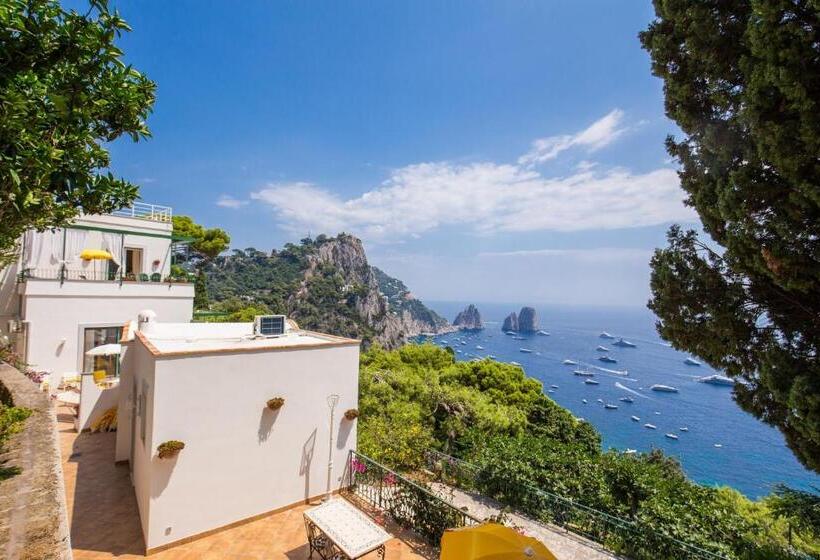 חדר סטנדרט נוף לים, Villa Olga Luxury Capri