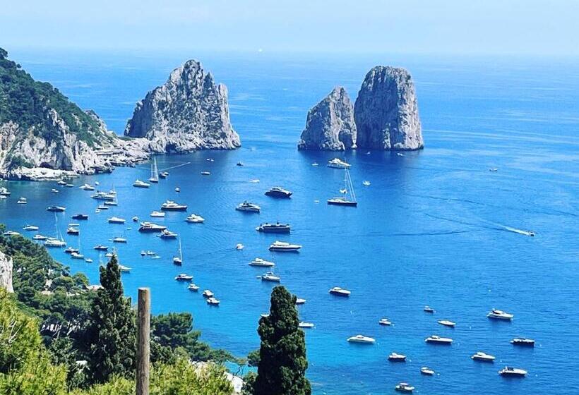 וילת חדר שינה 1 עם נוף לים, Villa Olga Luxury Capri