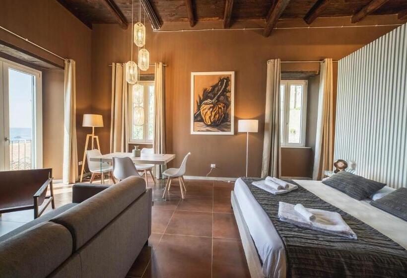 디럭스 스위트 바다 전망, Residenza Nausicaa   50 Meters From The Beach