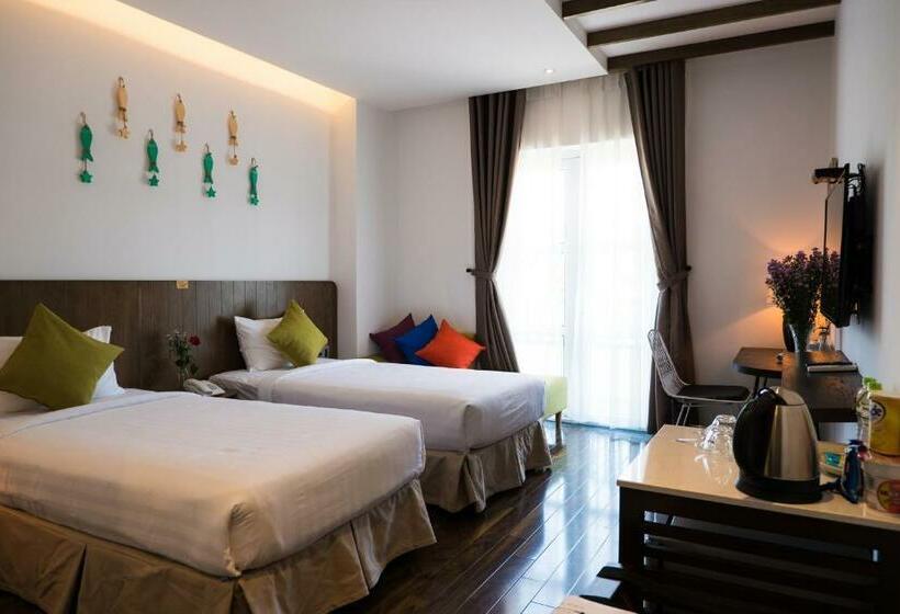 سوییت با چشمانداز دریا, Santori Hotel Da Nang Bay