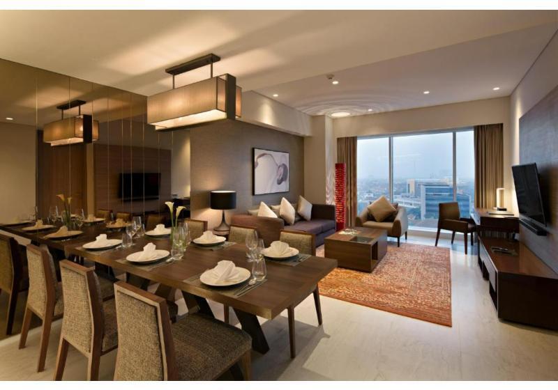 침실 2개 아파트, Oakwood Hotel & Residence Surabaya