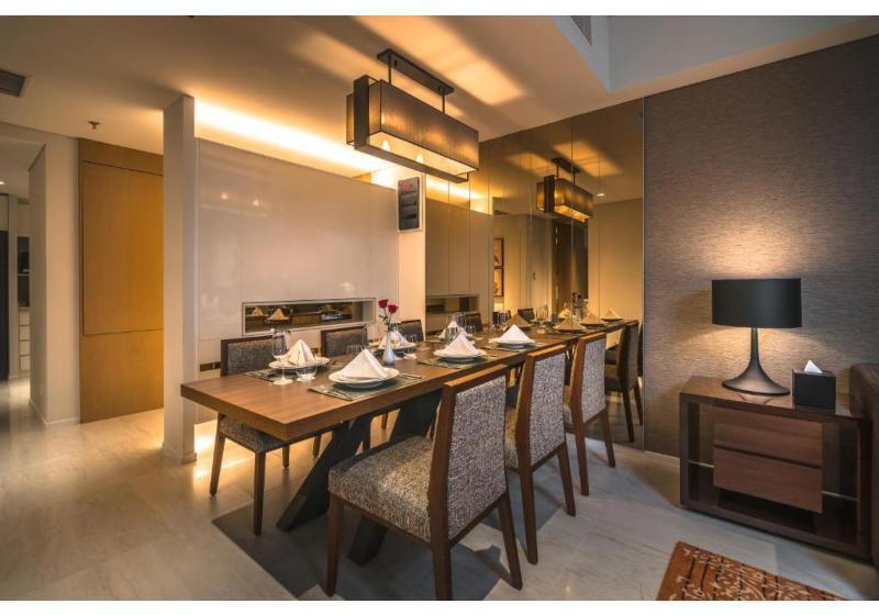 침실 2개 아파트, Oakwood Hotel & Residence Surabaya