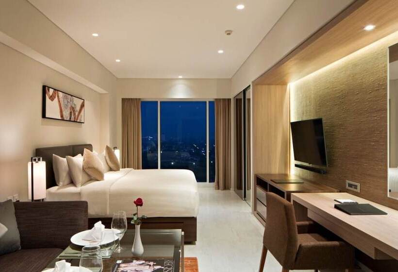 디럭스 스튜디오, Oakwood Hotel & Residence Surabaya