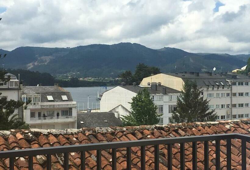 غرفة قياسية مطلّة علي البحر, Hostal Vendaval