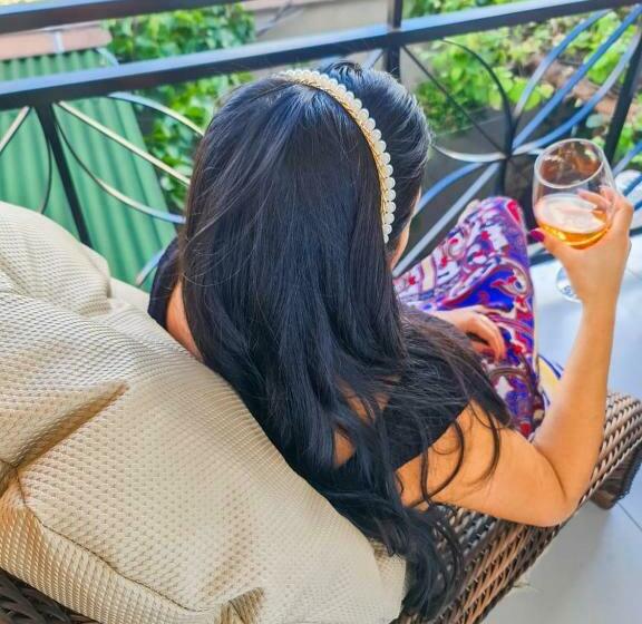 带阳台的豪华间, Pousada Araras