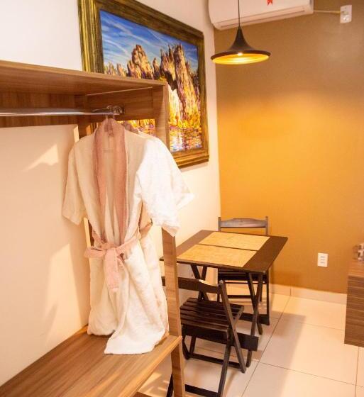 标准间带漩涡浴缸, Pousada Araras