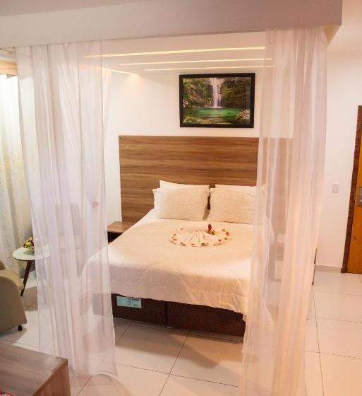 标准间带漩涡浴缸, Pousada Araras