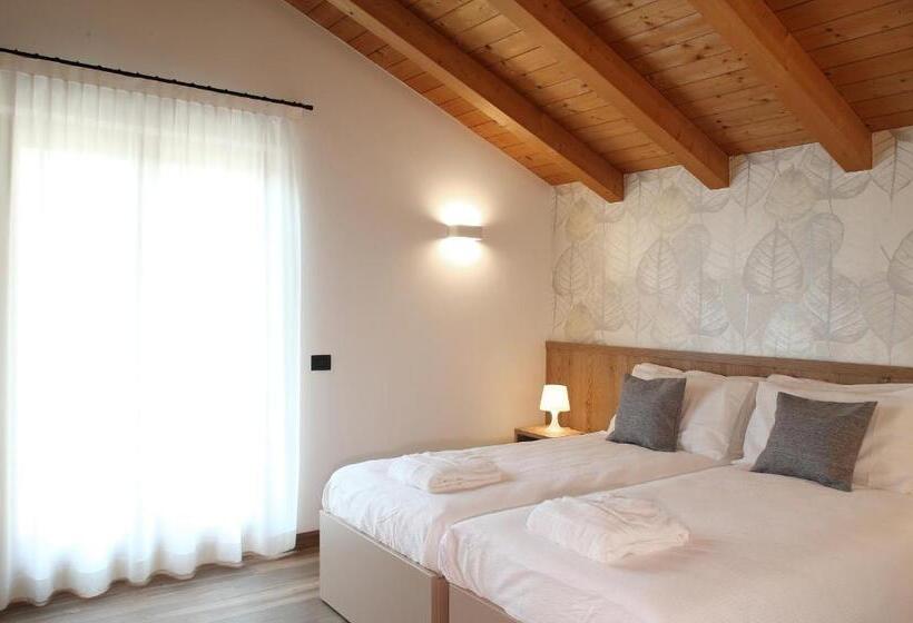 اتاق استاندارد با بالکن, Agriturismo Maso Miri