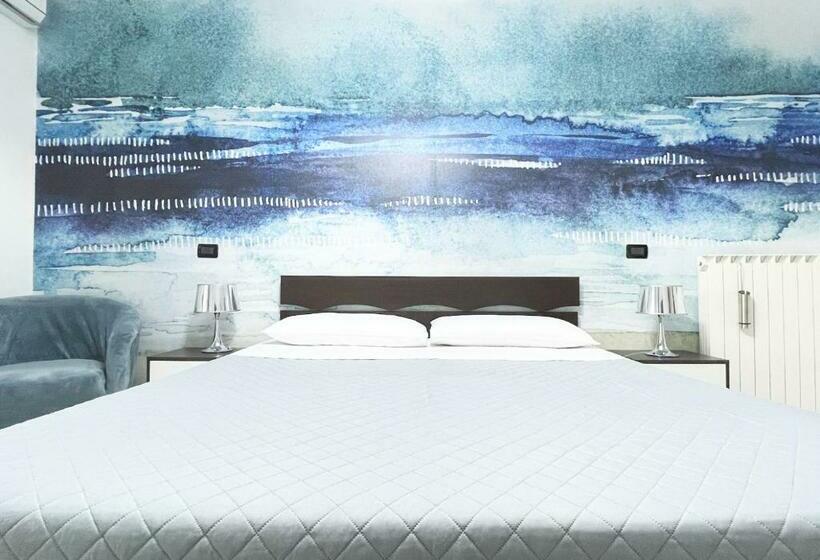 Deluxe Zimmer mit Meerblick & Balkon, Skyline