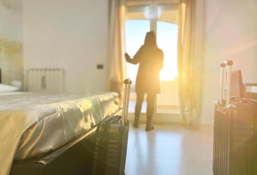 Standardzimmer Bad am Gang, Skyline