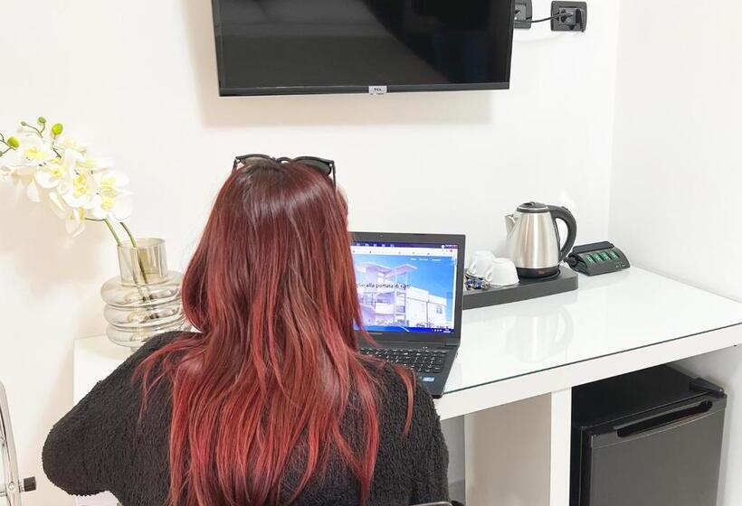 Standardzimmer Bad am Gang, Skyline