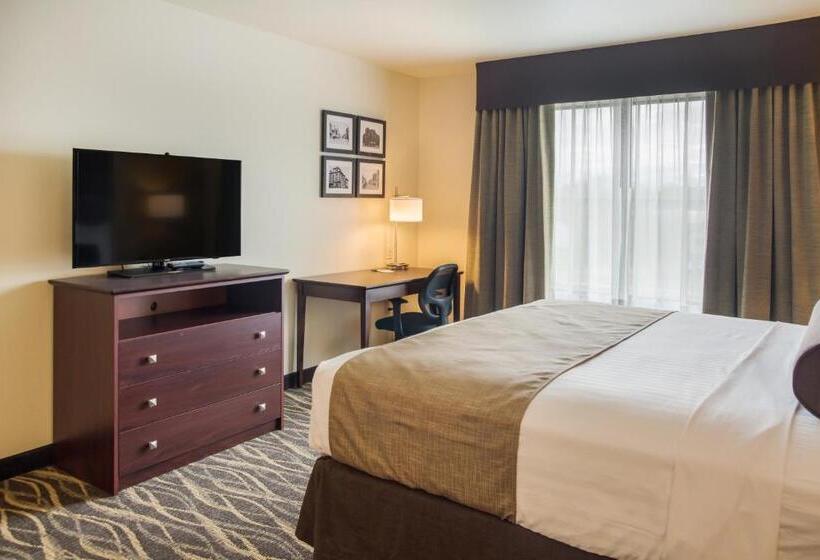 חדר סטנדרט עם מיטת קינג, Cobblestone Inn And Suites Ashland