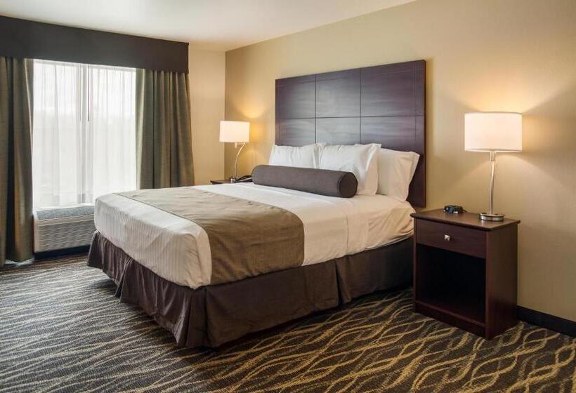 חדר סטנדרט עם מיטת קינג, Cobblestone Inn And Suites Ashland