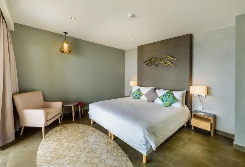 اتاق لوکس با چشمانداز دریا, Baobab Tree Hôtel & Spa