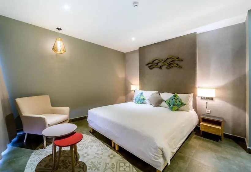 اتاق لوکس با چشمانداز دریا, Baobab Tree Hôtel & Spa
