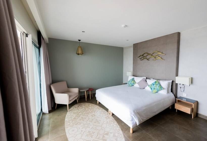 اتاق لوکس با چشمانداز دریا, Baobab Tree Hôtel & Spa