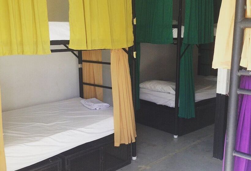 共用房间的床, Casa Oro Eco Hostel