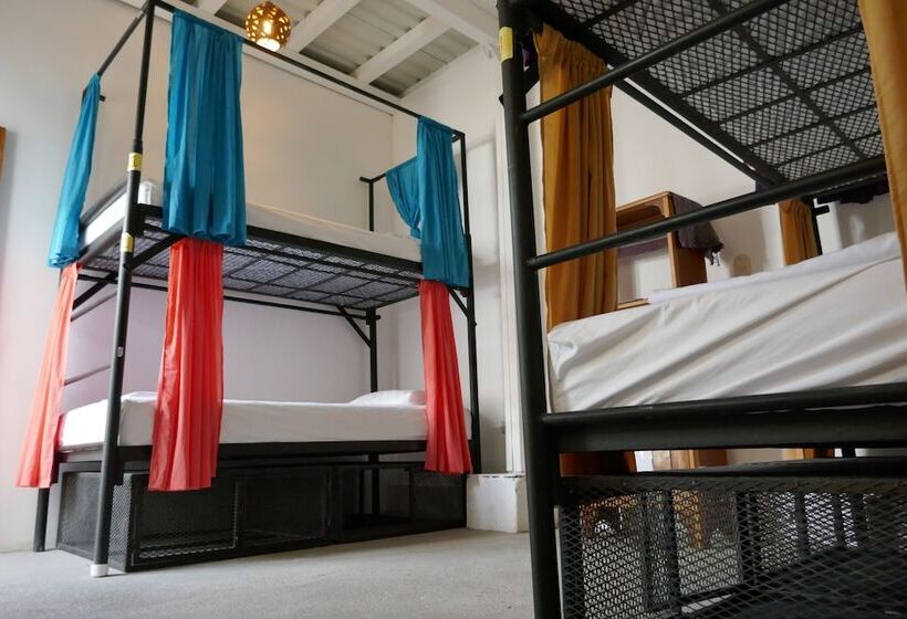 共用房间的床, Casa Oro Eco Hostel