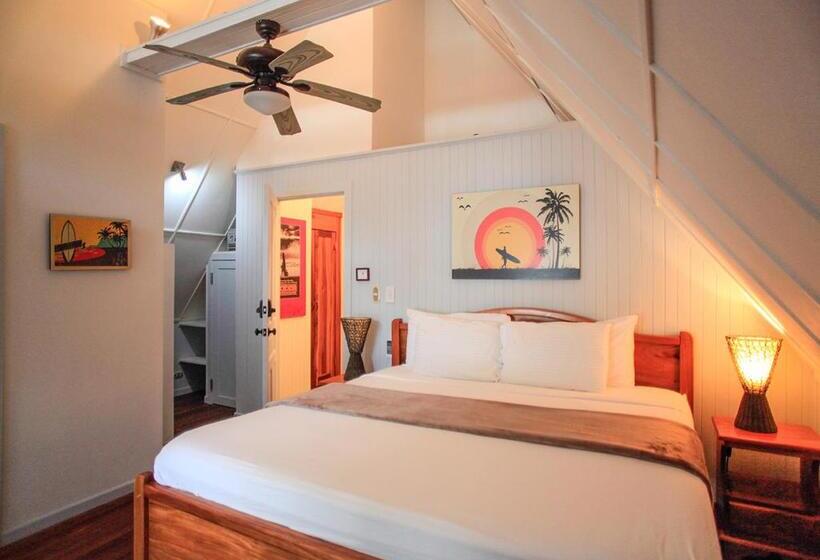 חדר דלוקס עם מרפסת נוף לים, Casa Cecilia Beach Front