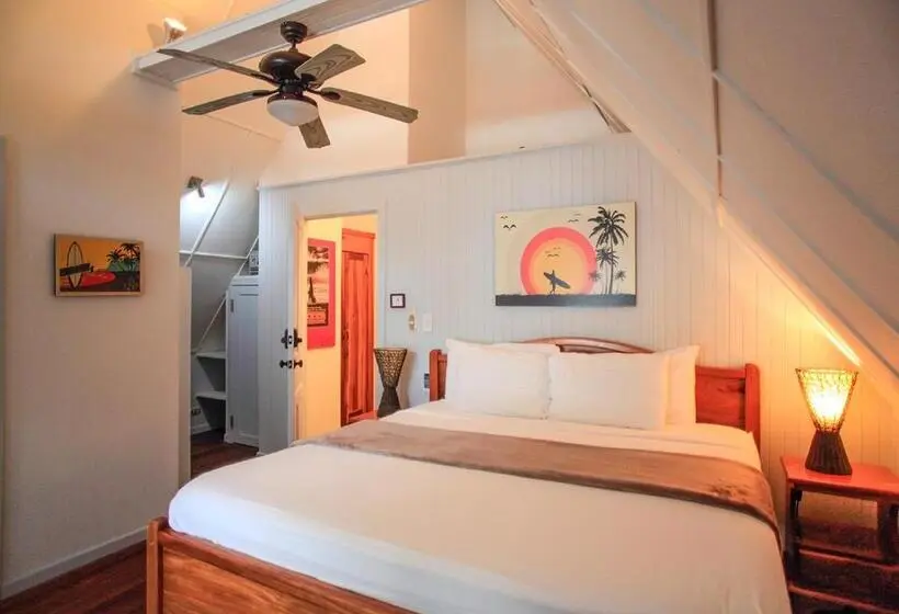اتاق لوکس با بالکن و چشم‌انداز دریا, Casa Cecilia Beach Front