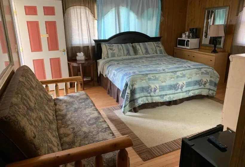 キングサイズベッドのスタンダードルーム, Phillips Historic Motel & Cottages