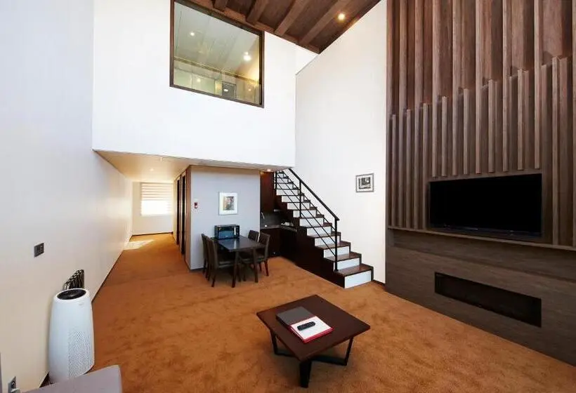 Villa 1 Makuuhuone, Ramada Hotel & Suites By Wyndham Gangwon Pyeongchang