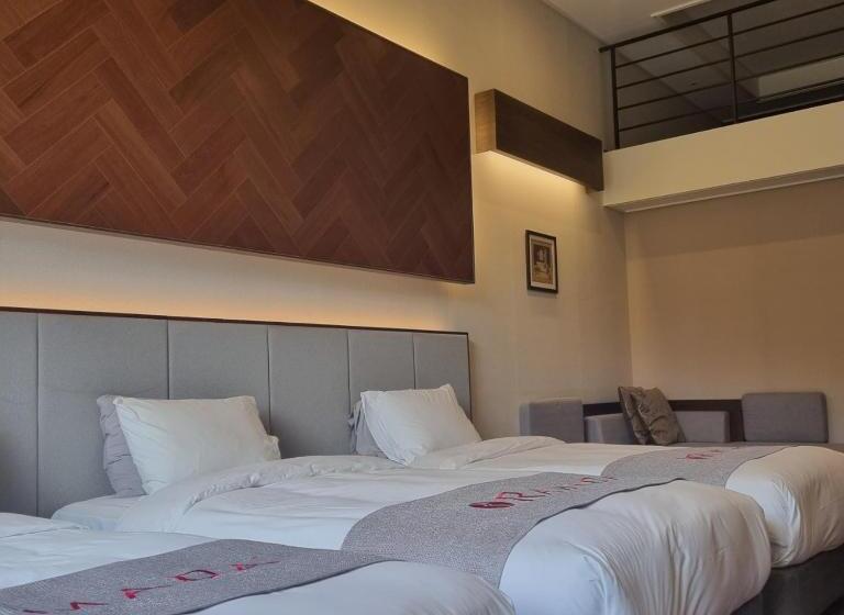 غرفة ديلوكس ثلاثية, Pyeongchang Ramada Hotel & Suite By Wyndham