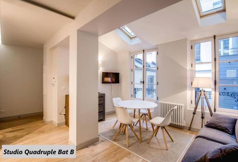 スタンダード４人部屋, Apparts De L'oncle Louis