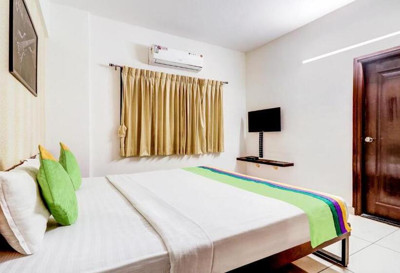 Quarto Deluxe, Treebo Saga Apartment