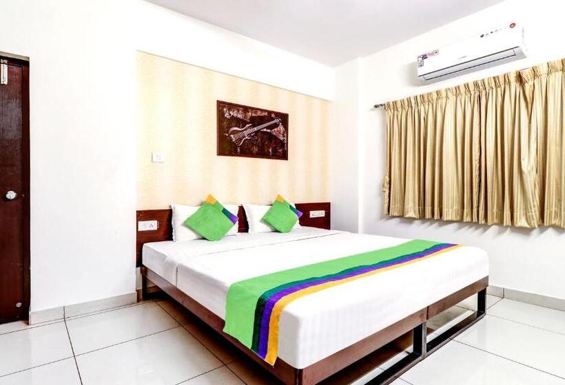 Quarto Deluxe, Treebo Saga Apartment