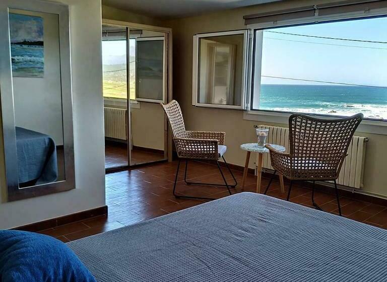 Номер Стандарт Вид на Море, Hostal Balieiros Corrubedo
