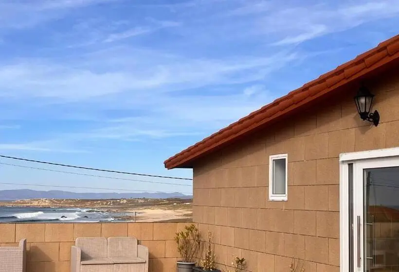 片側に海が見えるデラックスルーム, Hostal Balieiros Corrubedo