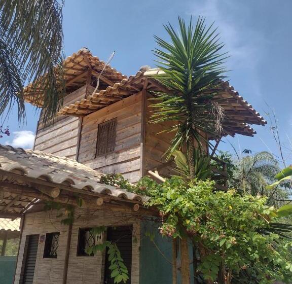 스탠다드 방갈로 정원 전망, Pousada Kafofinho Da Serra