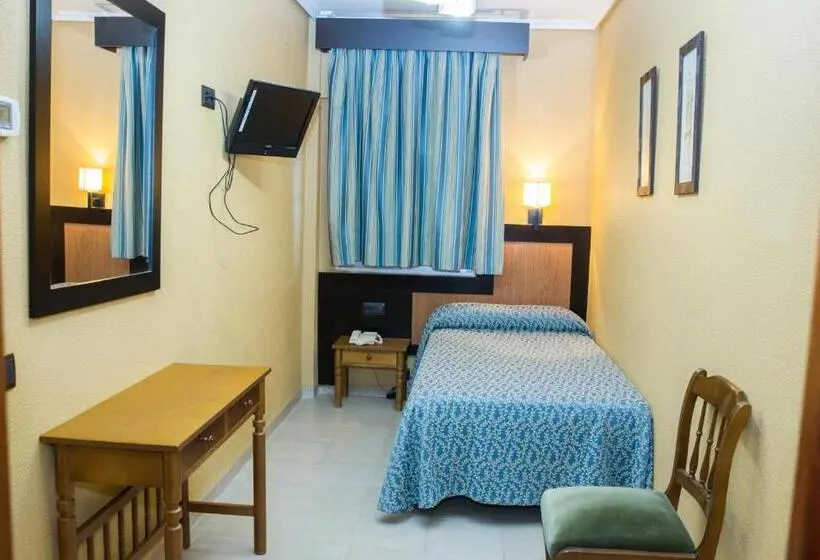 スタンダードシングルルーム, Hostelería La Palmera De Miajadas Sl