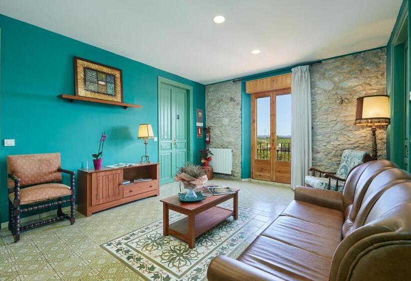 غرفة قياسية ثلاثية ذات اطلالة, Mas Ribas Turismo Rural