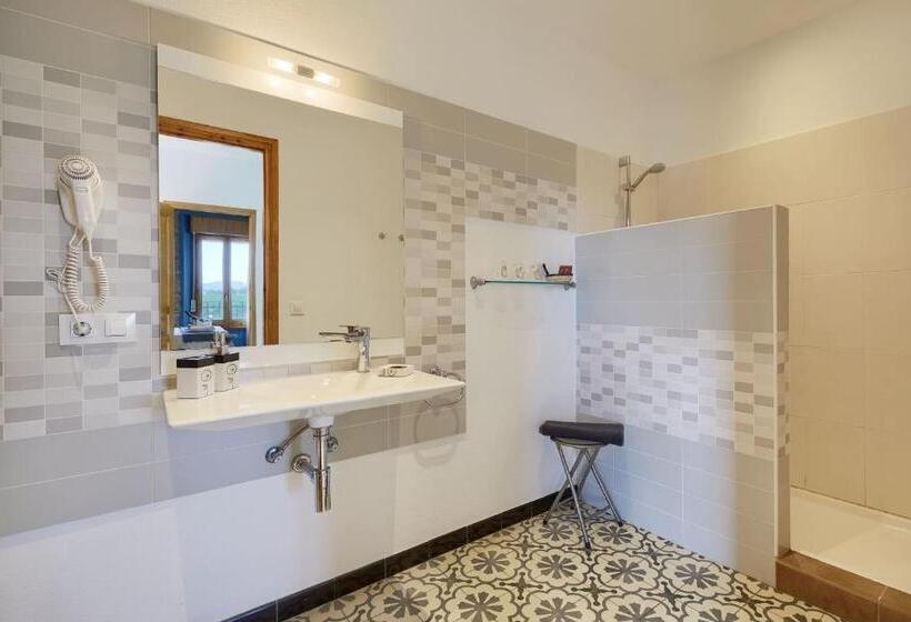 غرفة قياسية ثلاثية ذات اطلالة, Mas Ribas Turismo Rural