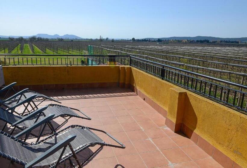 غرفة قياسية ثلاثية ذات اطلالة, Mas Ribas Turismo Rural