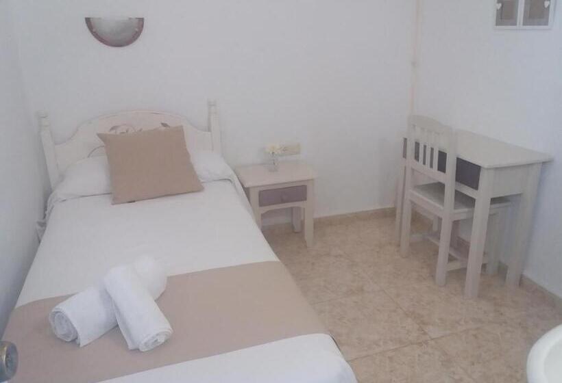 스탠다드 싱글 룸 공동욕실, Hospederia Islasol