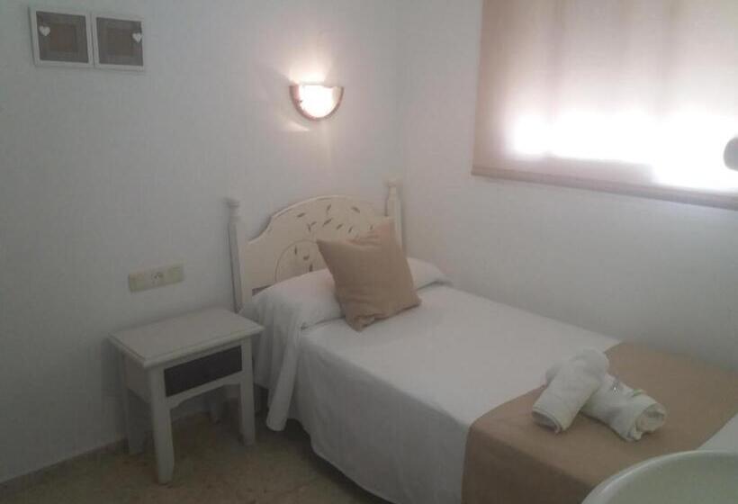 스탠다드 싱글 룸 공동욕실, Hospederia Islasol