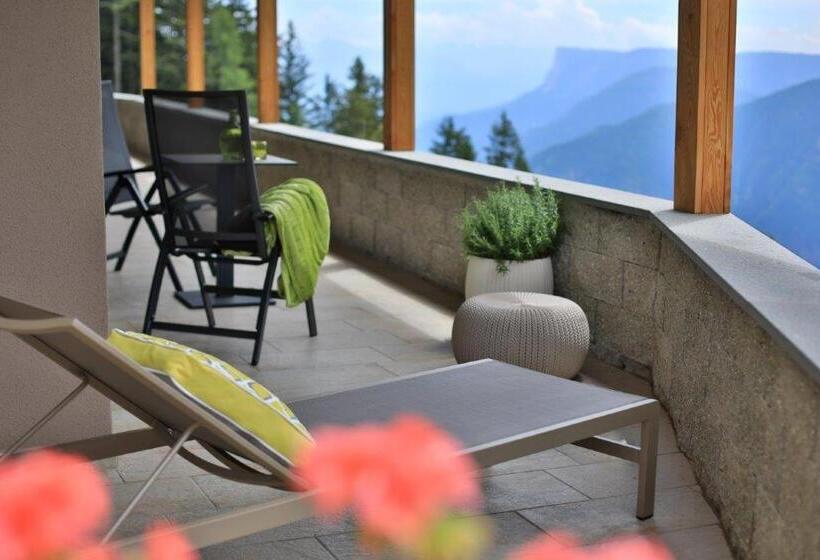 דירה בת חדר שינה 1 עם נוף, Familyparadies Gamplalm