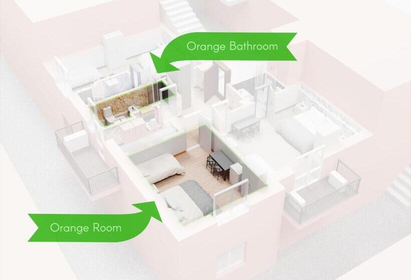 Standard room with outdoor bath, Le Mura Room&breakfast