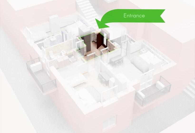آپارتمان 3 خوابه, Le Mura Room&breakfast