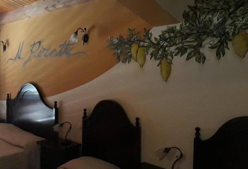 景色の見えるスタンダード４人部屋, Valle Lumia