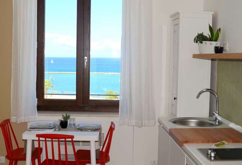 شقة غرفة واحدة مطلة على البحر, Residence Itaca