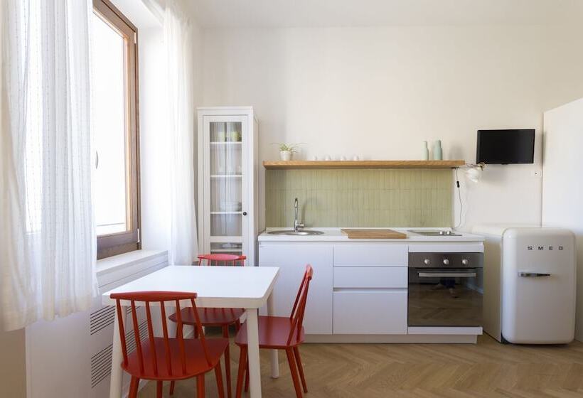 شقة غرفة واحدة مطلة على البحر, Residence Itaca