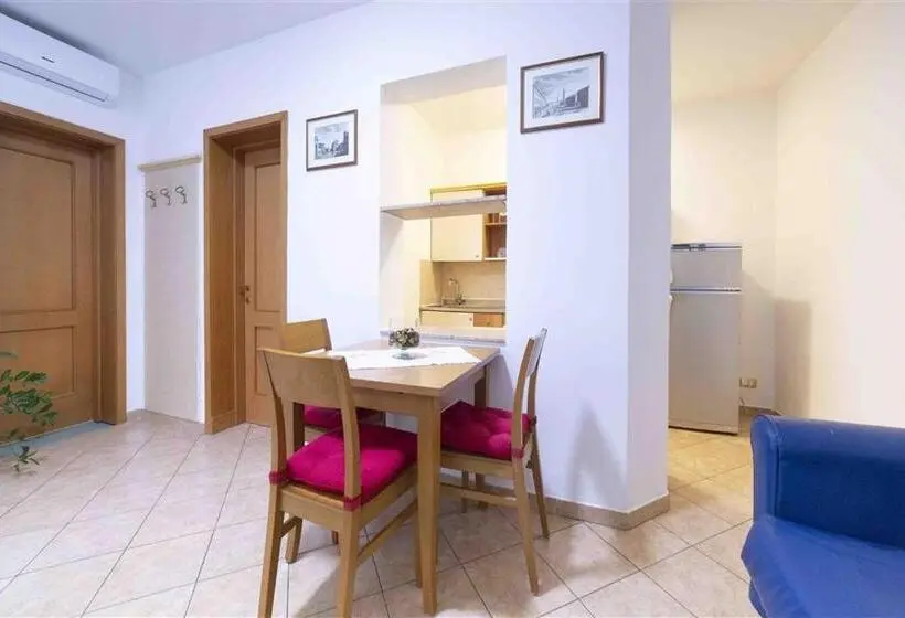 آپارتمان 1 خوابه همکف, Residenza Melucci
