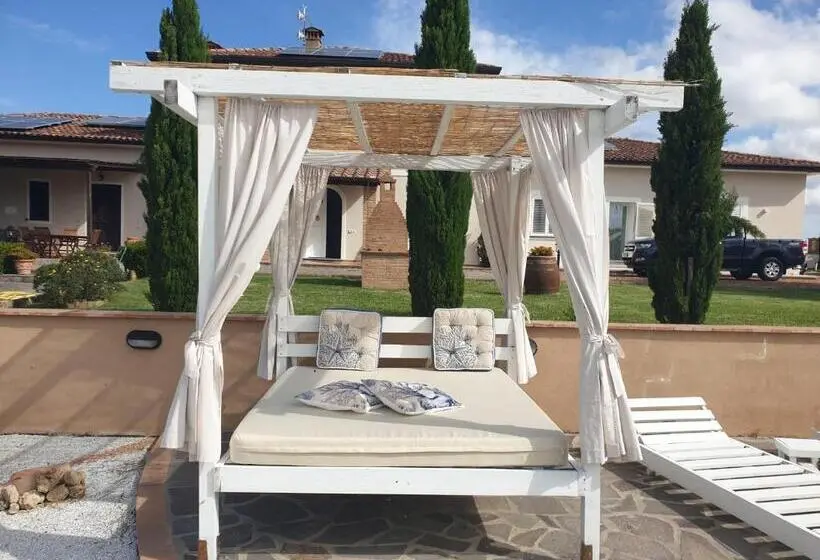 庭の見える１ベッドルームアパートメント, Agriturismo L Impero